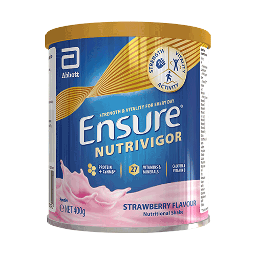 nutrivigor strawberry 400g